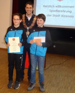 ein Teil der Schüler C-Mannschaft
