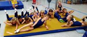 Mannschaften E1, E2 und F, es fehlt Caspar Smith