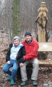 Gruppenleiter Peter Eckart mit Youngster